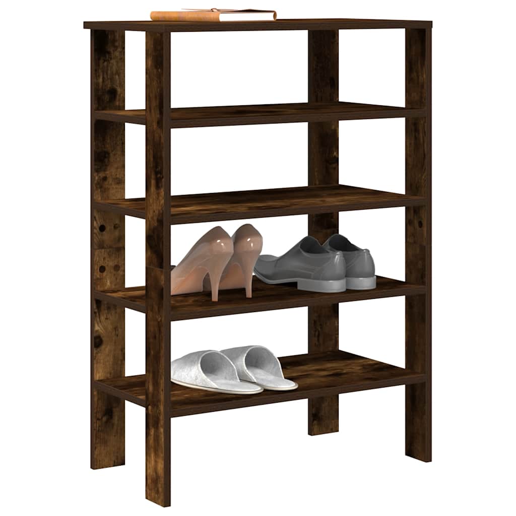 Skohylle røkt eik 61x32x87,5 cm konstruert tre