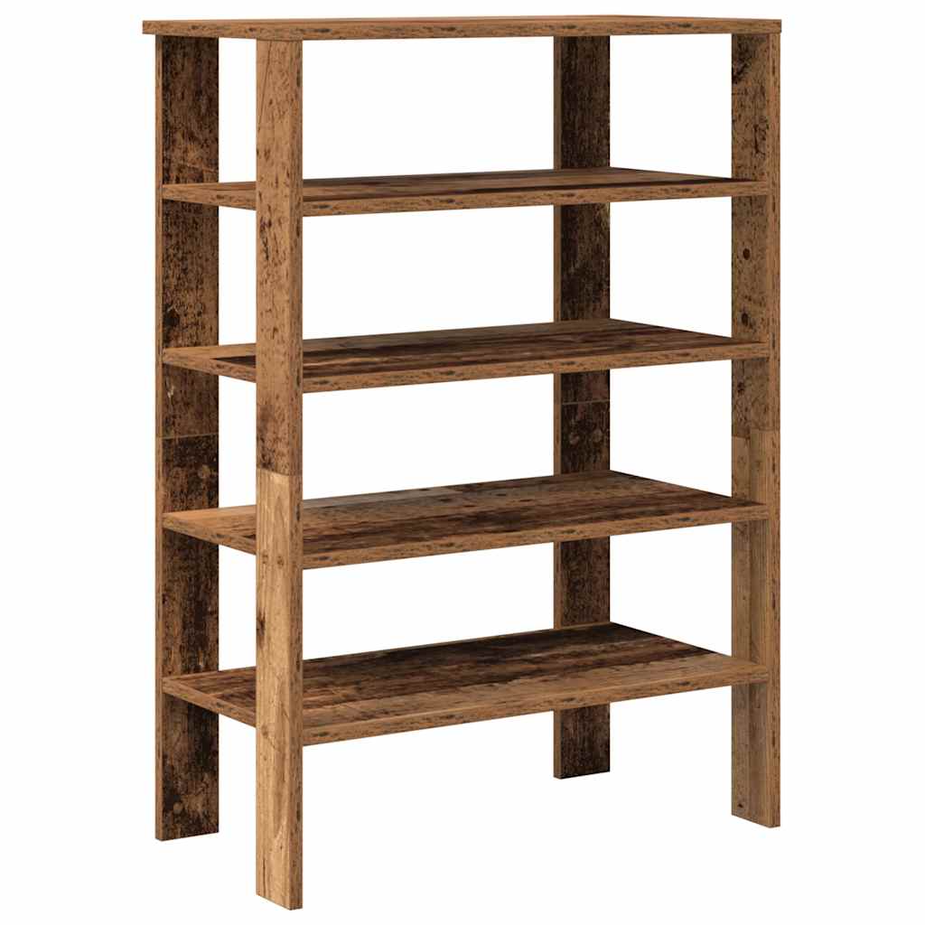 Skohylle gammelt tre 61x32x87,5 cm konstruert tre