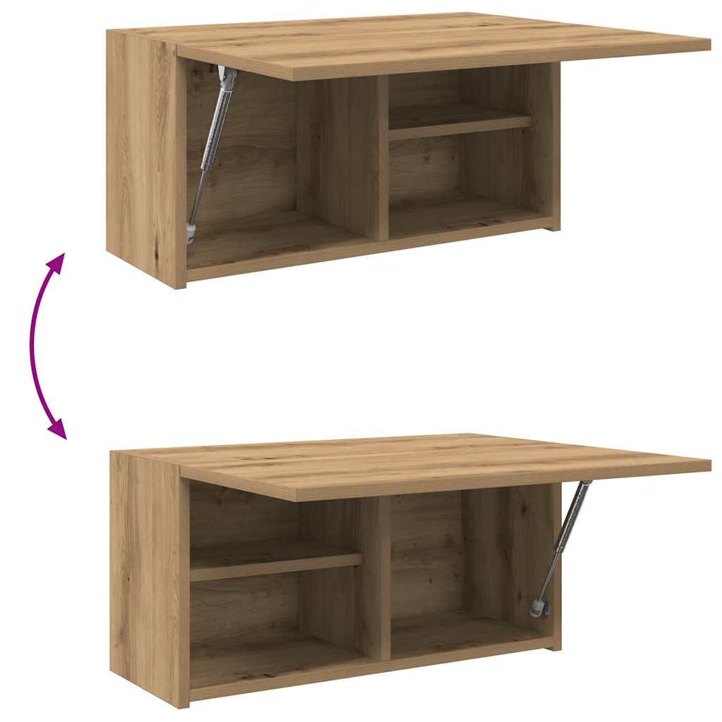 Veggskap til baderom artisan eik 60x25x30 cm konstruert tre