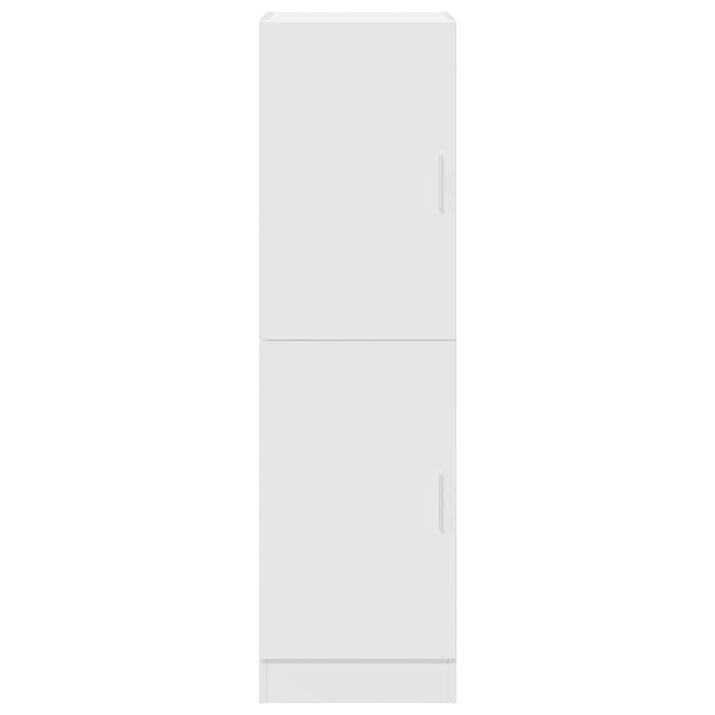 Kjøkkenskap hvit 38x41,5x131,5 cm konstruert tre