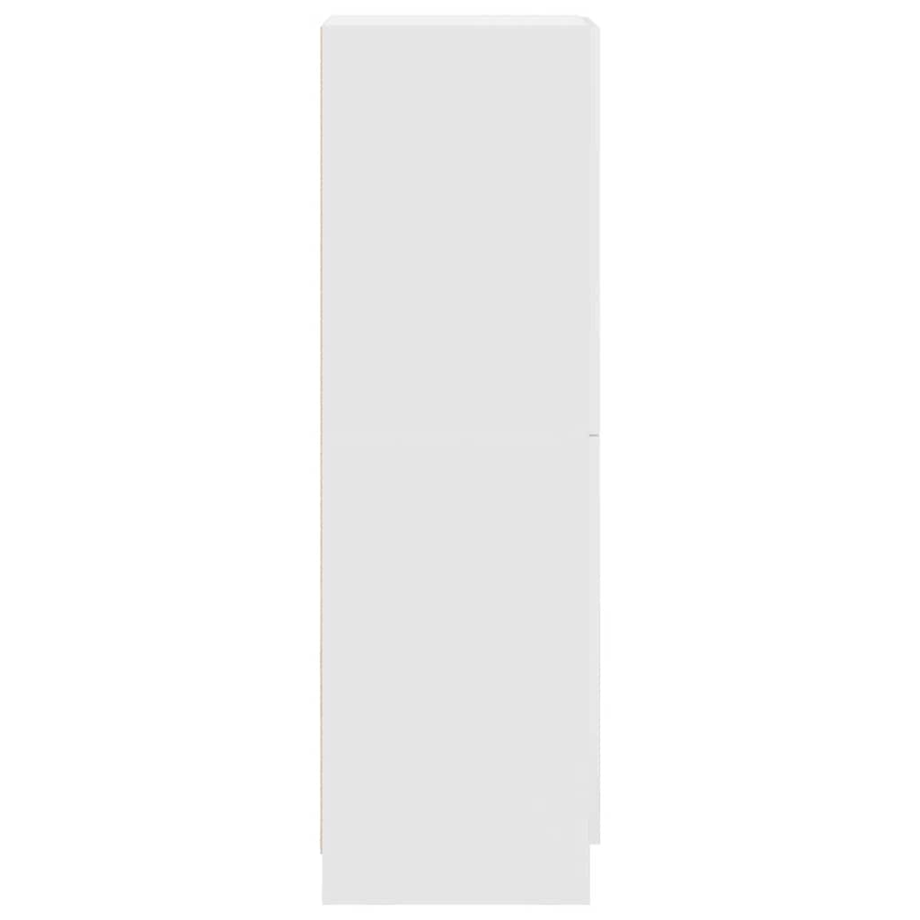 Kjøkkenskap hvit 38x41,5x131,5 cm konstruert tre