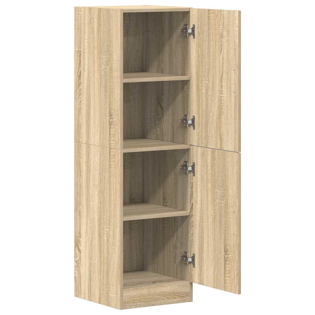 Kjøkkenskap sonoma eik 38x41,5x131,5 cm konstruert tre