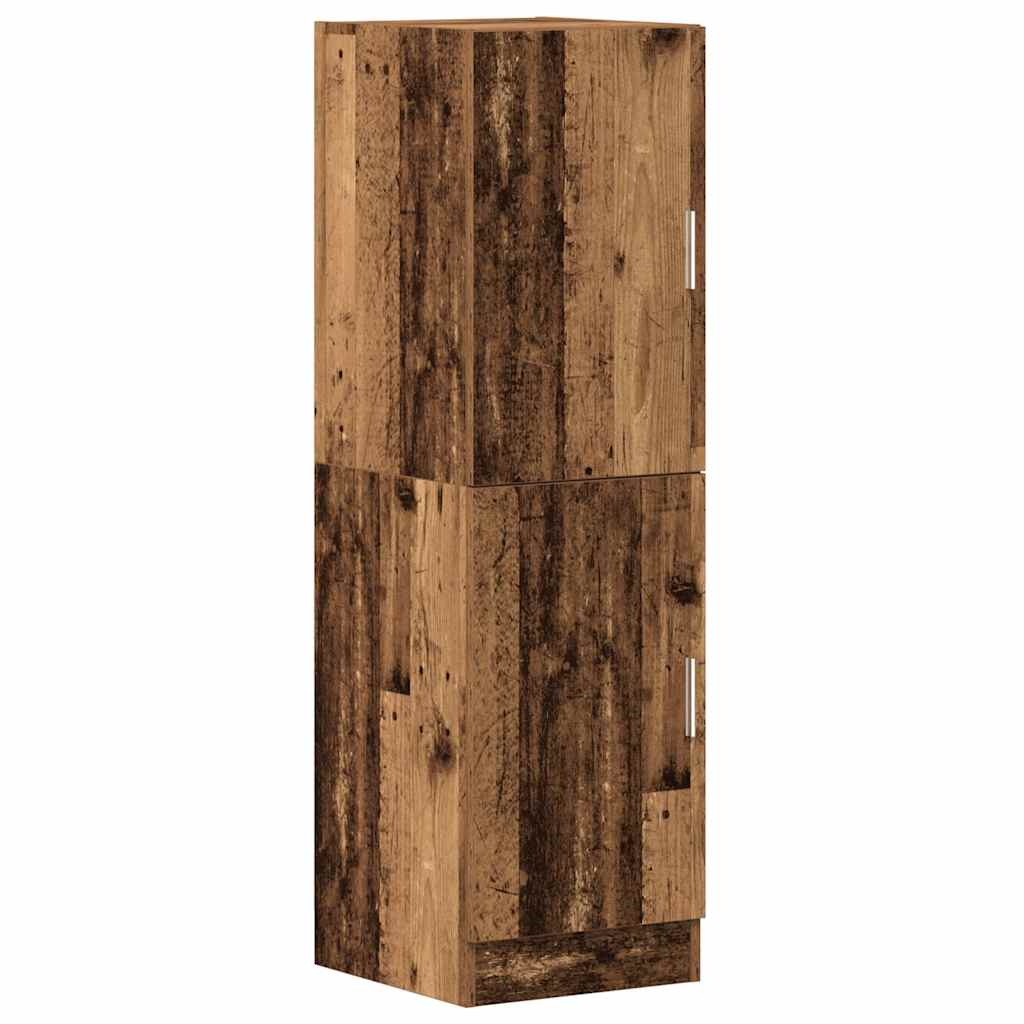 Kjøkkenskap gammelt tre 38x41,5x131,5 cm konstruert tre