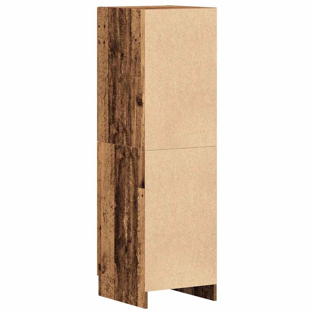 Kjøkkenskap gammelt tre 38x41,5x131,5 cm konstruert tre