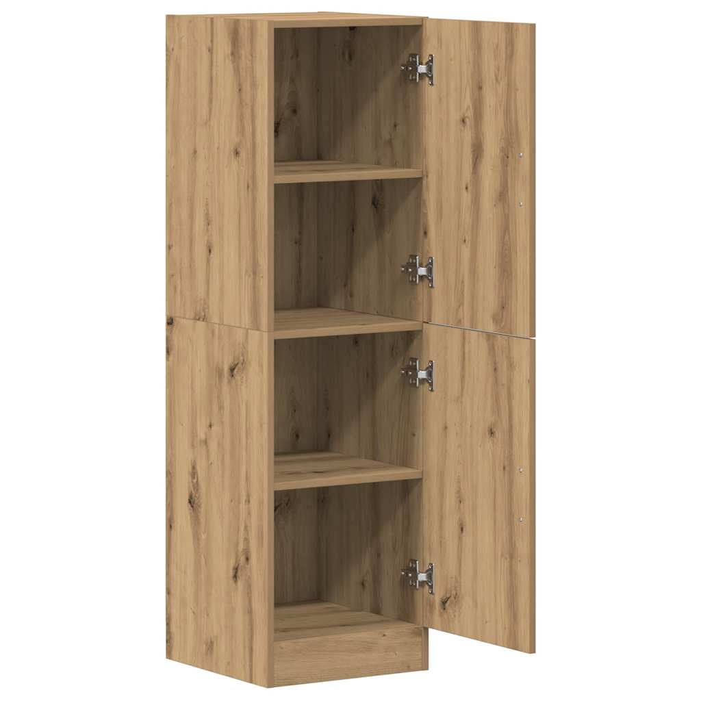 Kjøkkenskap artisan eik 38x41,5x131,5 cm konstruert tre