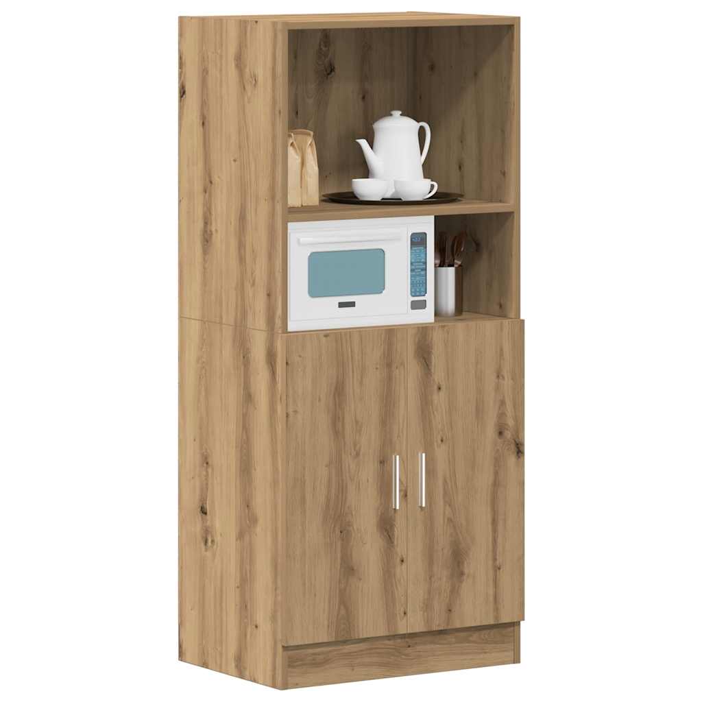 Kjøkkenskap artisan eik 57x41,5x131,5 cm konstruert tre