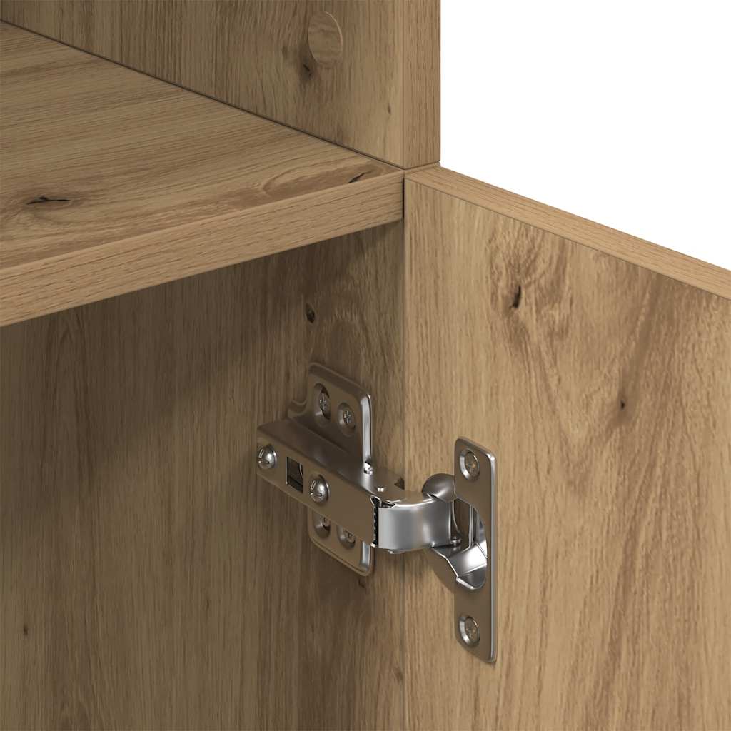 Kjøkkenskap artisan eik 57x41,5x131,5 cm konstruert tre