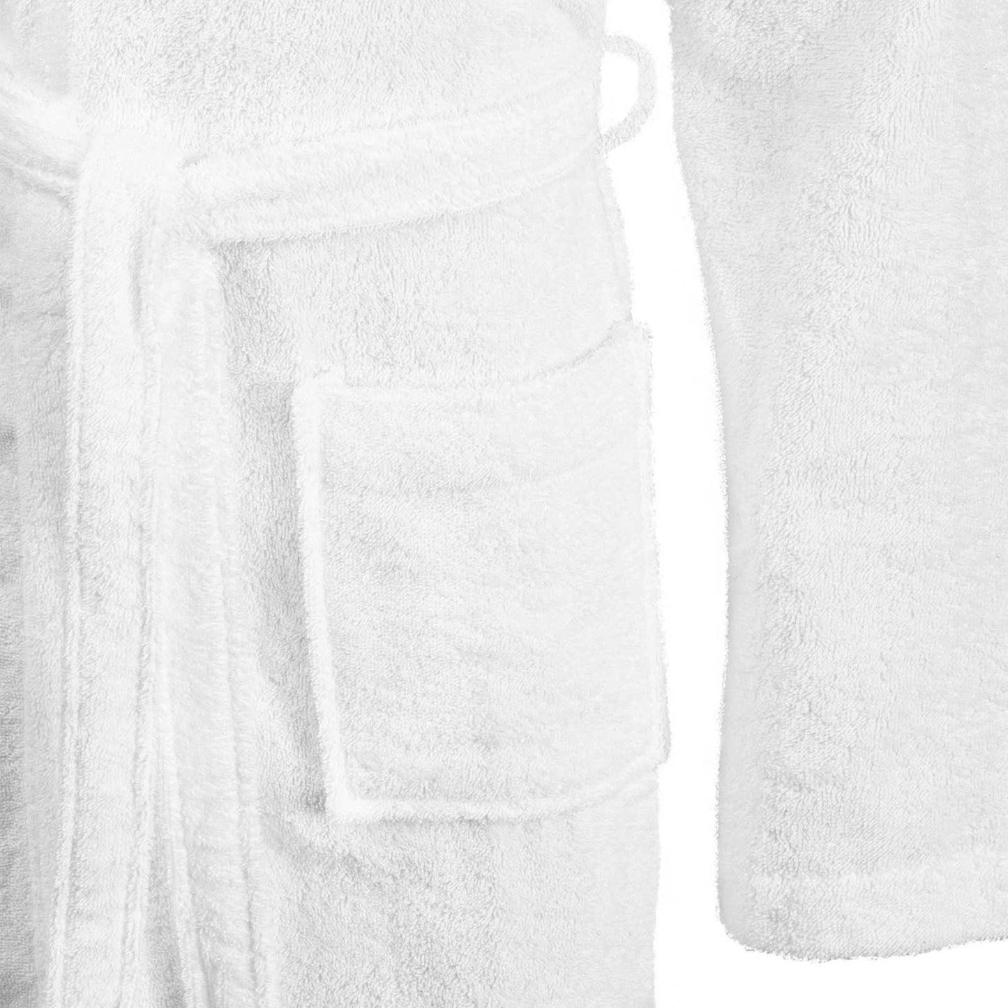 Badekåpe KINN Hvit XL Bomull vidaXL