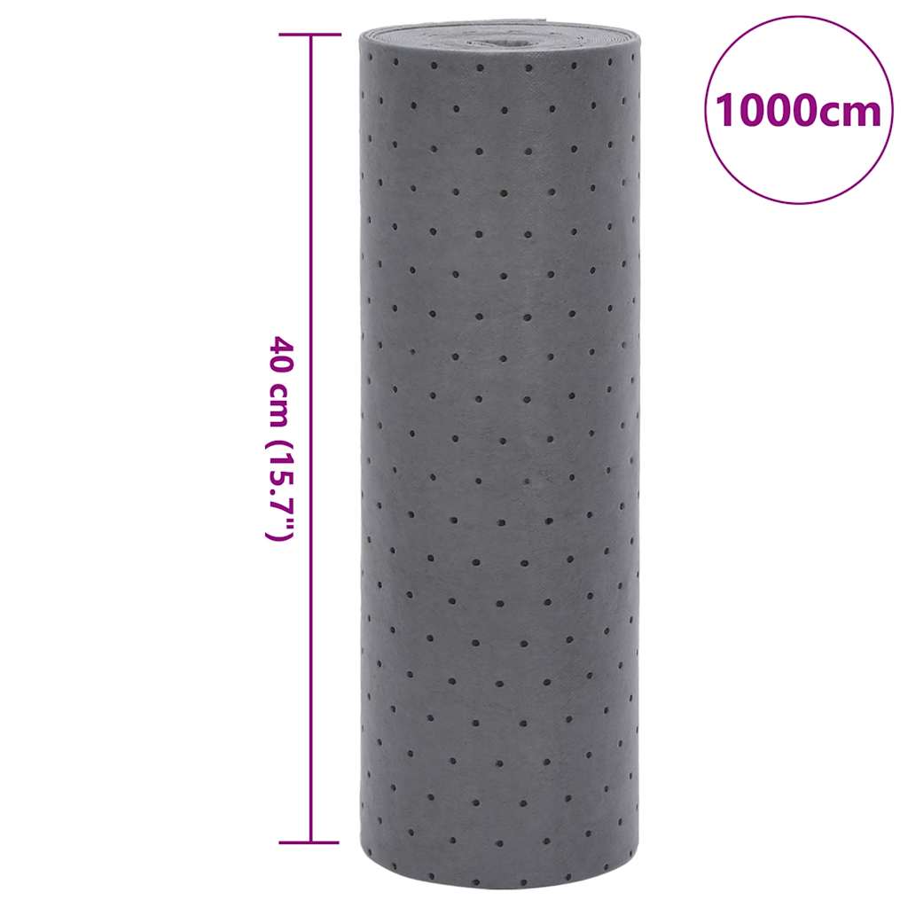 Oljeabsorberende Pad grå 40x1000 cm