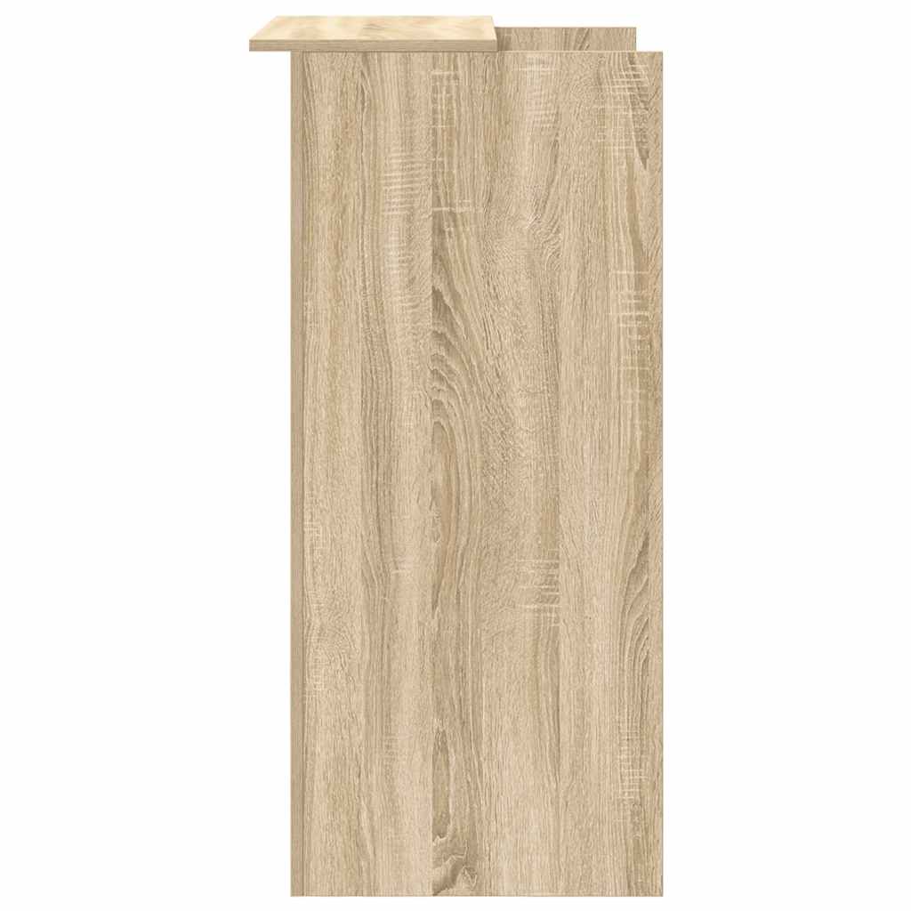 Resepsjonsdisk Sonoma eik 55x50x103,5 cm konstruert tre