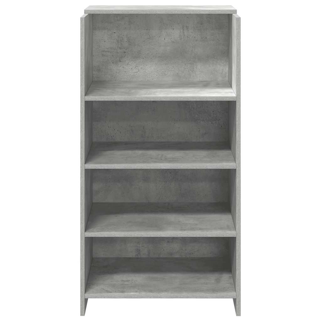 Resepsjonspult betonggrå 55x50x103,5 cm konstruert tre