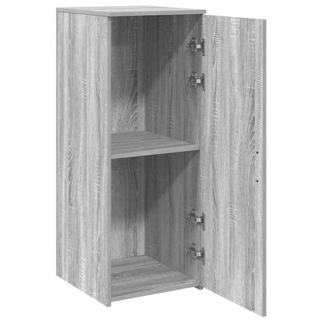 Oppbevaringsskap grå sonoma 40x45x103,5 cm konstruert tre
