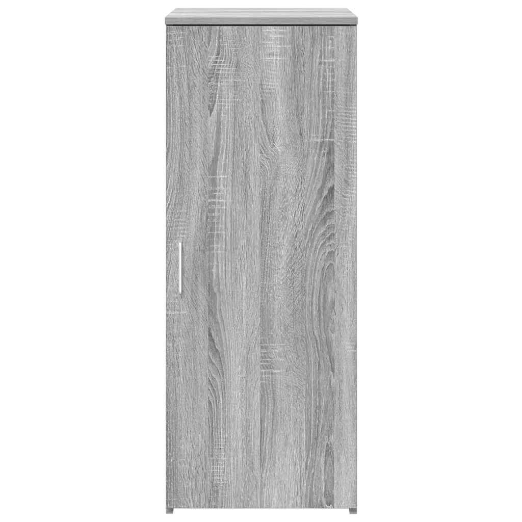Oppbevaringsskap grå sonoma 40x45x103,5 cm konstruert tre