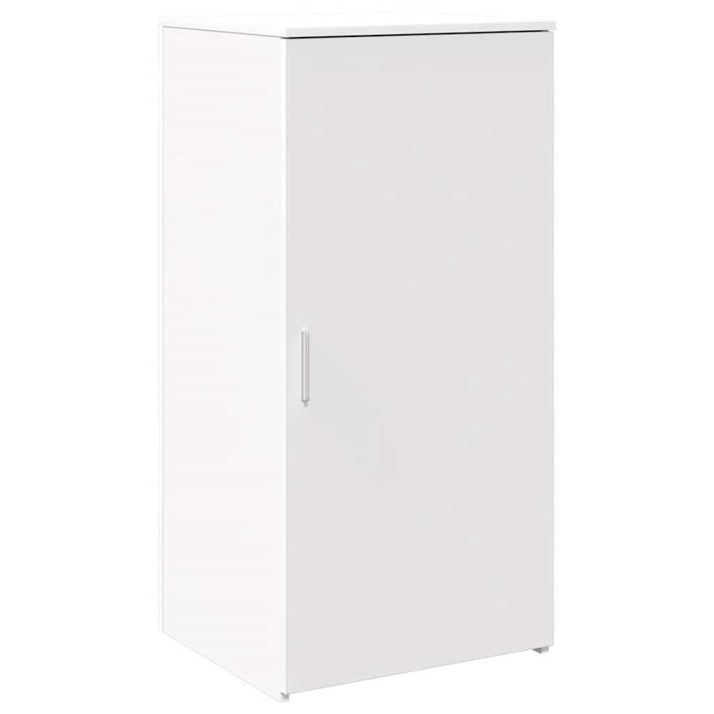 Oppbevaringsskap hvit 50x45x103,5 cm konstruert tre