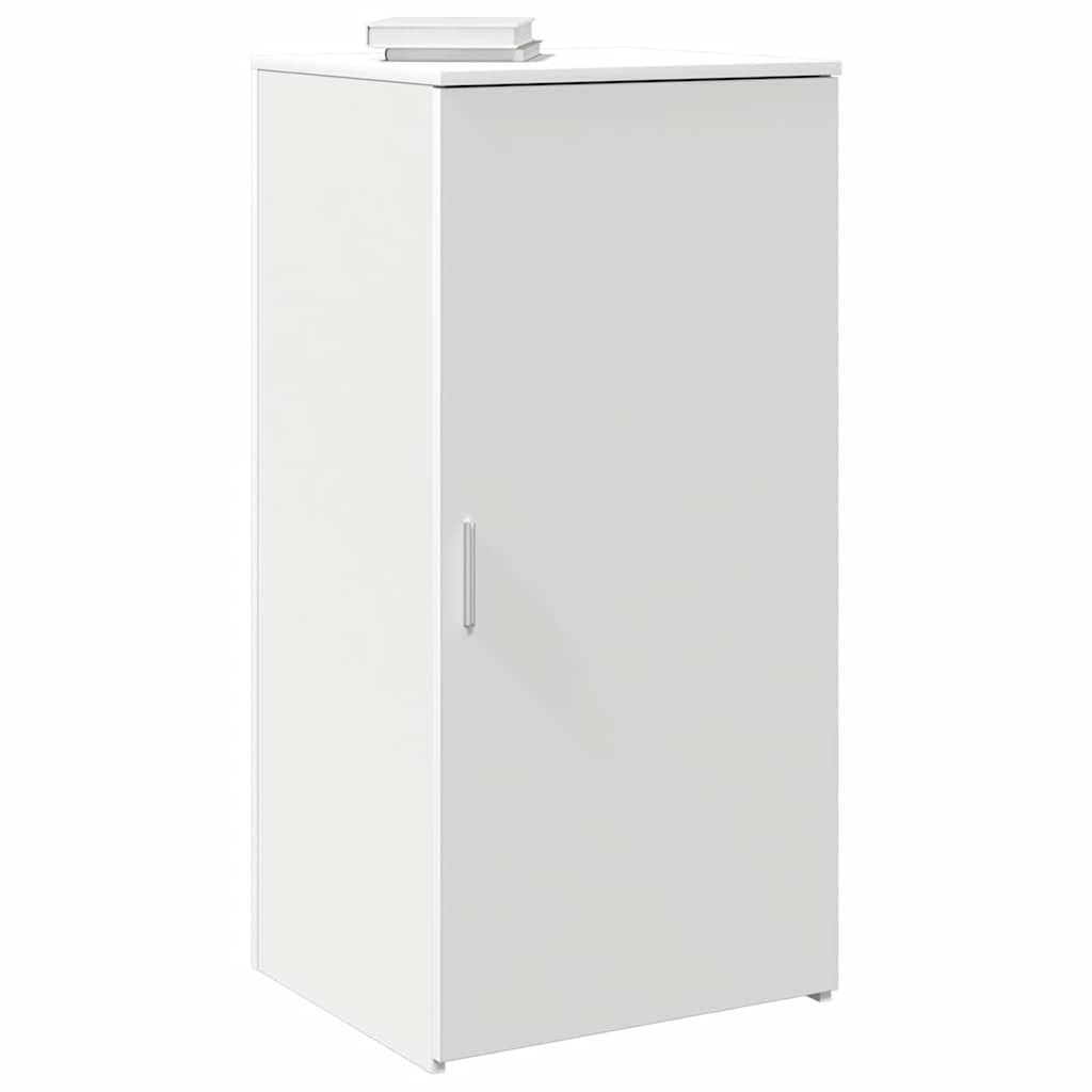 Oppbevaringsskap hvit 50x45x103,5 cm konstruert tre