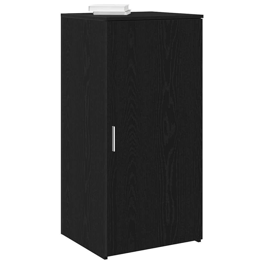 Oppbevaringsskap svart 50x45x103,5 cm konstruert tre