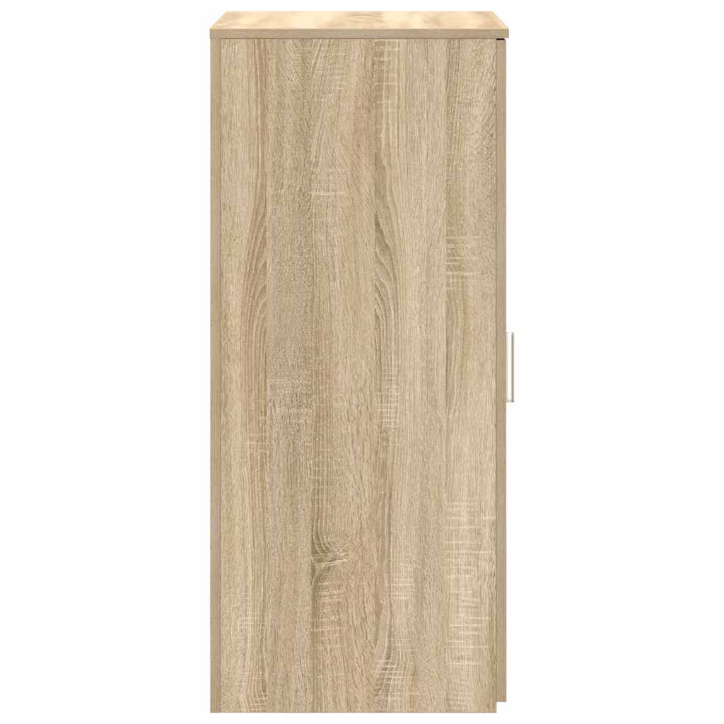Oppbevaringsskap sonoma eik 50x45x103,5 cm konstruert tre