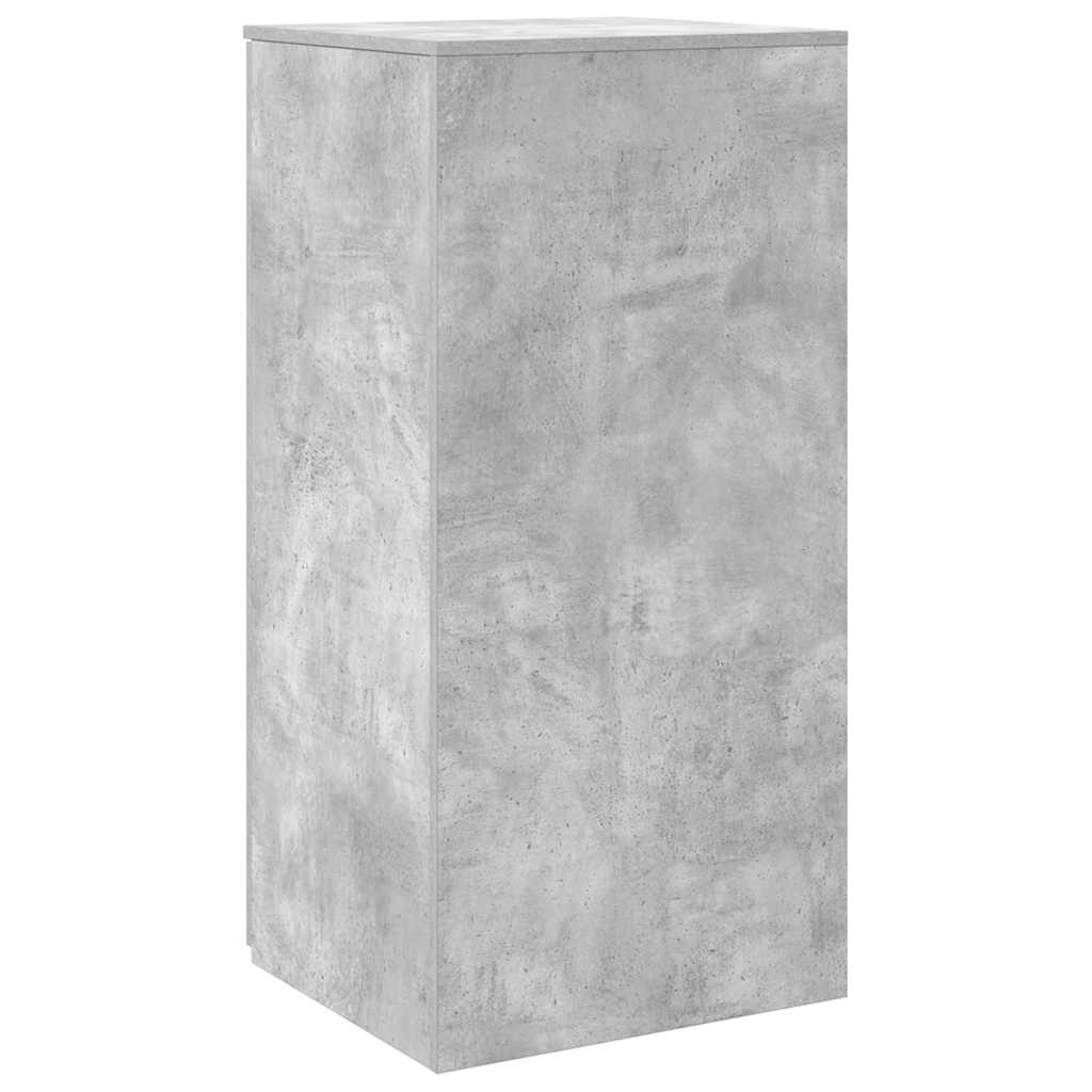 Oppbevaringsskap betonggrå 50x45x103,5 cm konstruert tre
