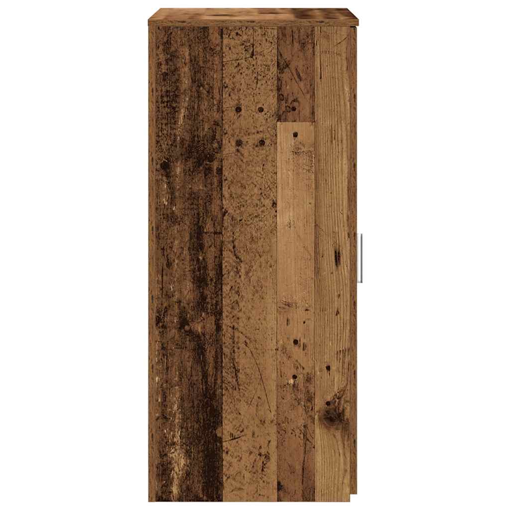 Oppbevaringsskap gammelt tre 50x45x103,5 cm konstruert tre