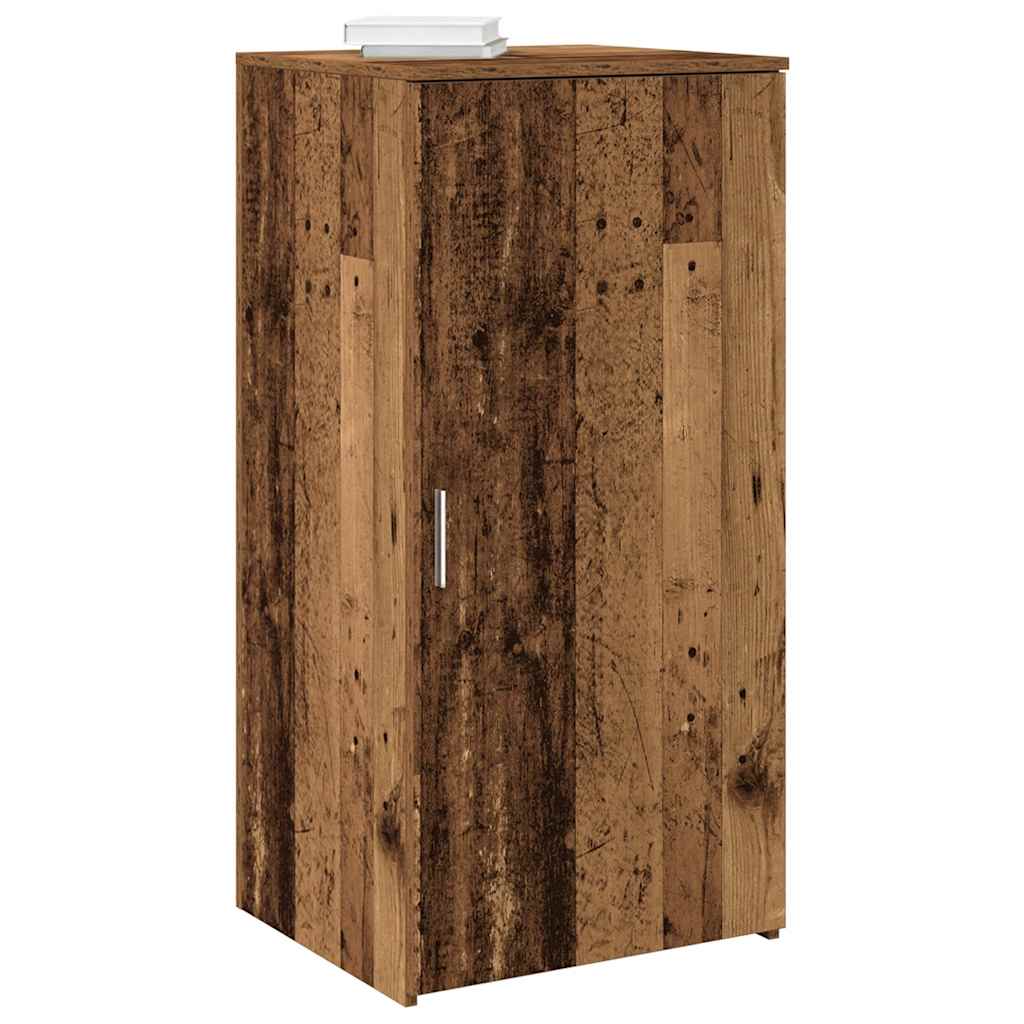 Oppbevaringsskap gammelt tre 50x45x103,5 cm konstruert tre