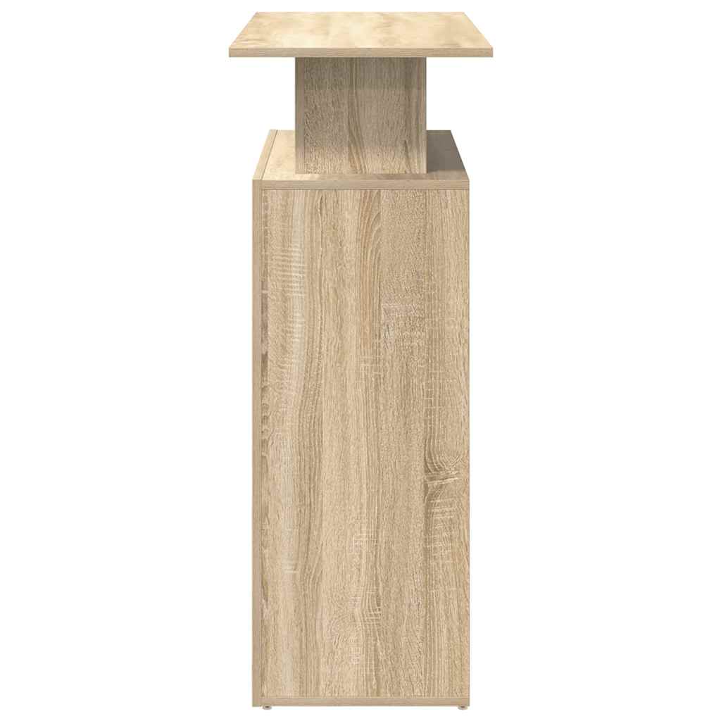 Resepsjonsdisk Sonoma eik 100x40x104 cm konstruert tre