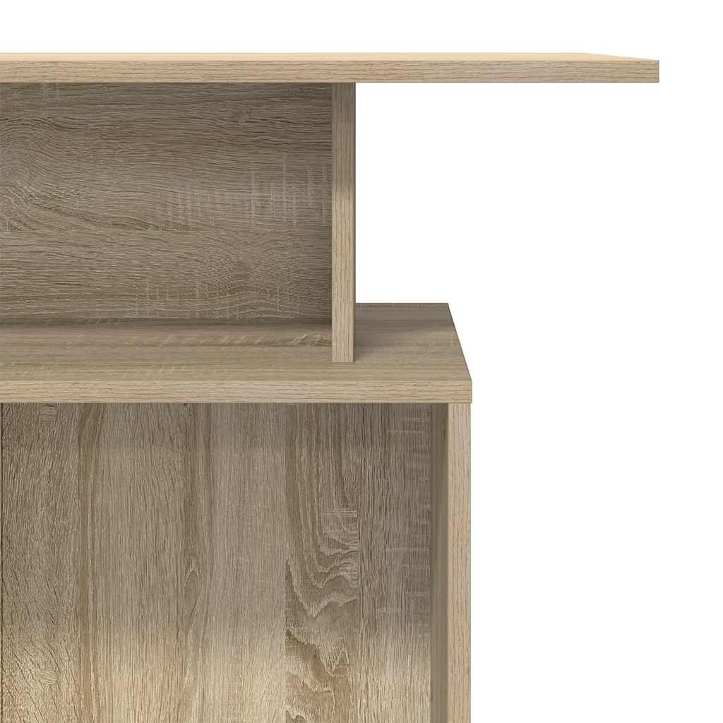 Resepsjonsdisk Sonoma eik 100x40x104 cm konstruert tre