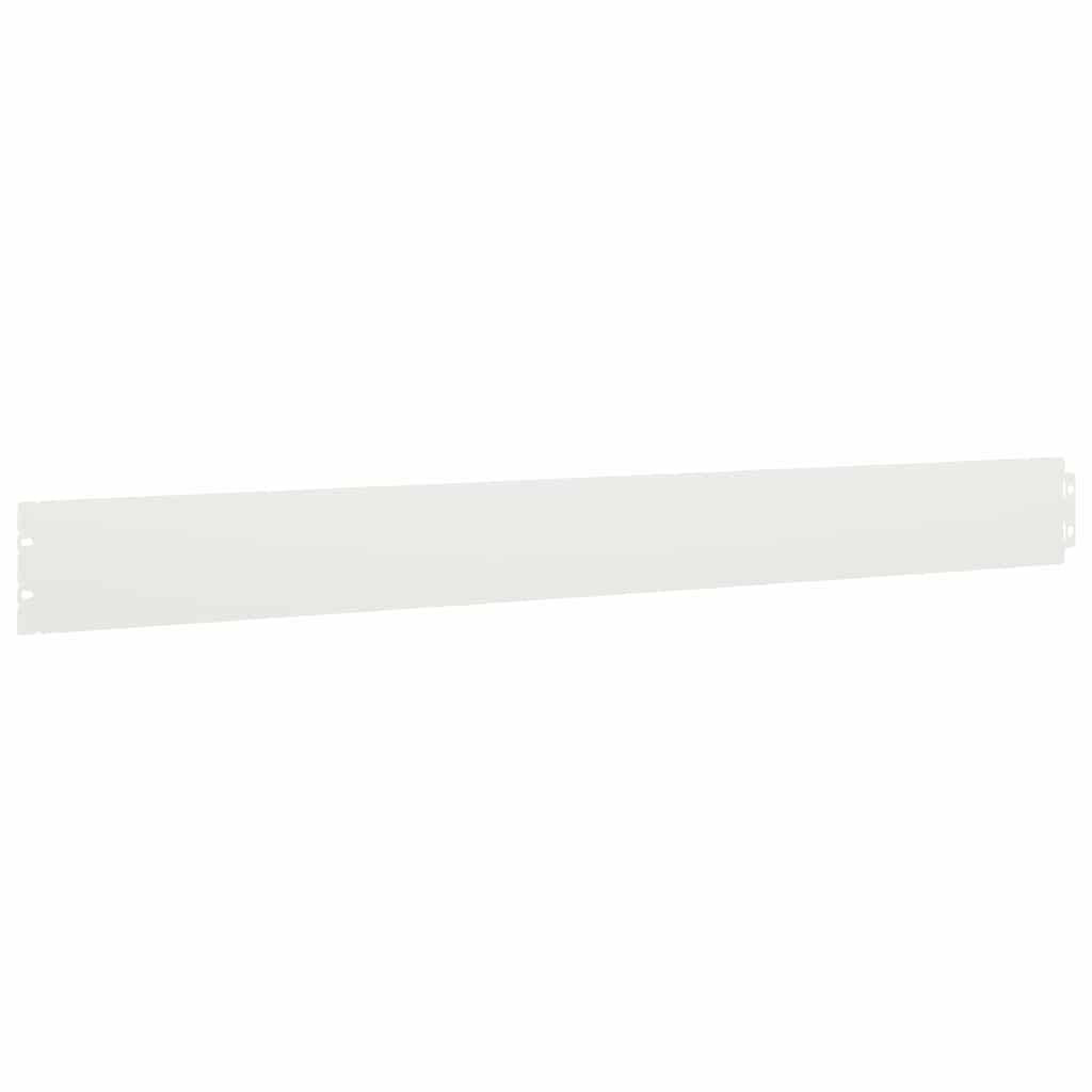 Plenkanter 10 stk hvit 10x103 cm kaldvalset stål
