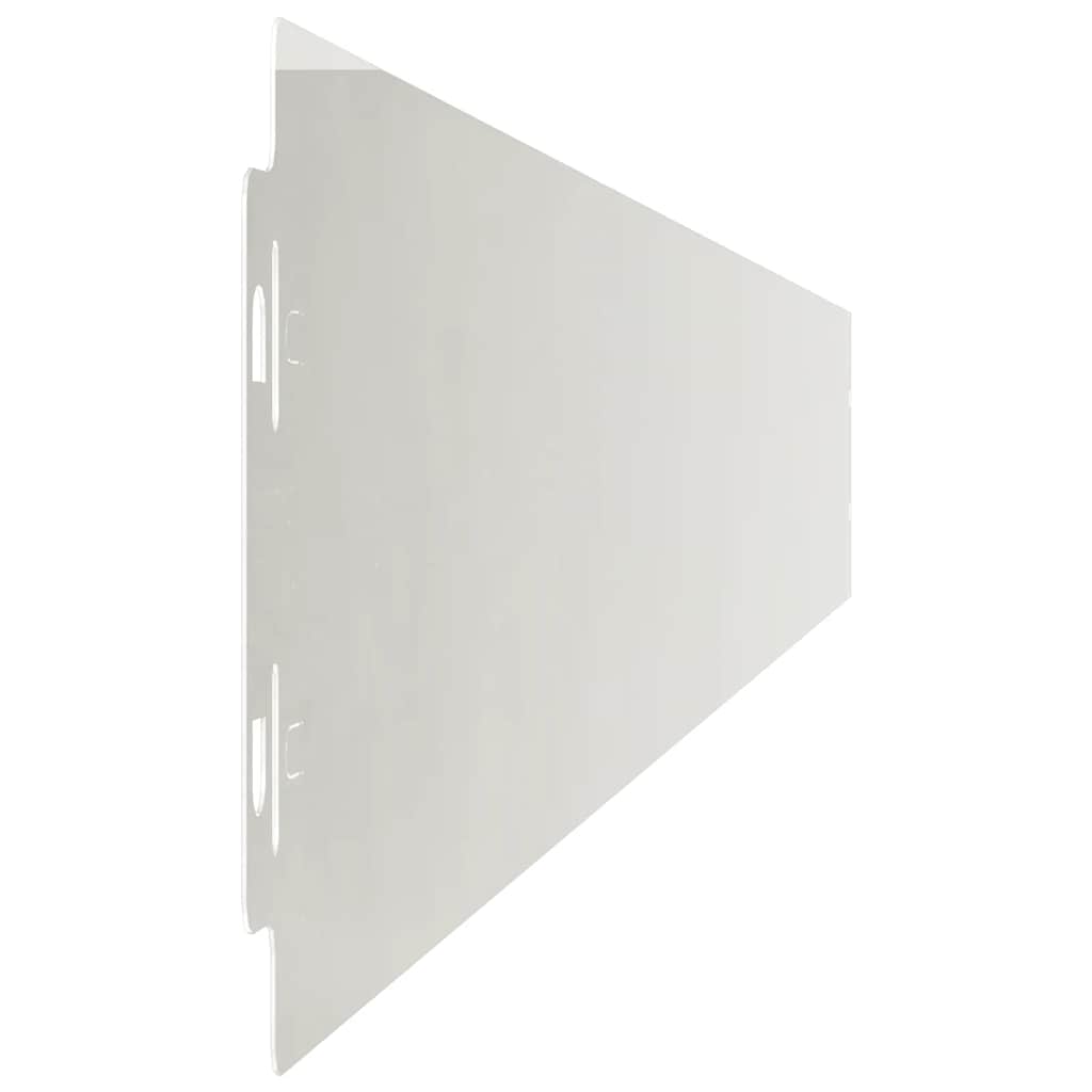 Plenkanter 50 stk 10x103 cm rustfritt stål