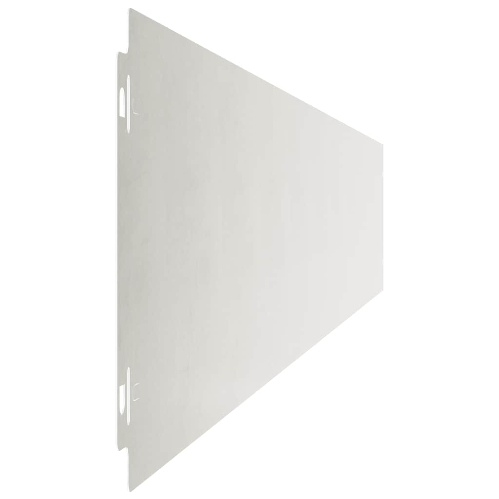 Plenkanter 10 stk 15x103 cm rustfritt stål