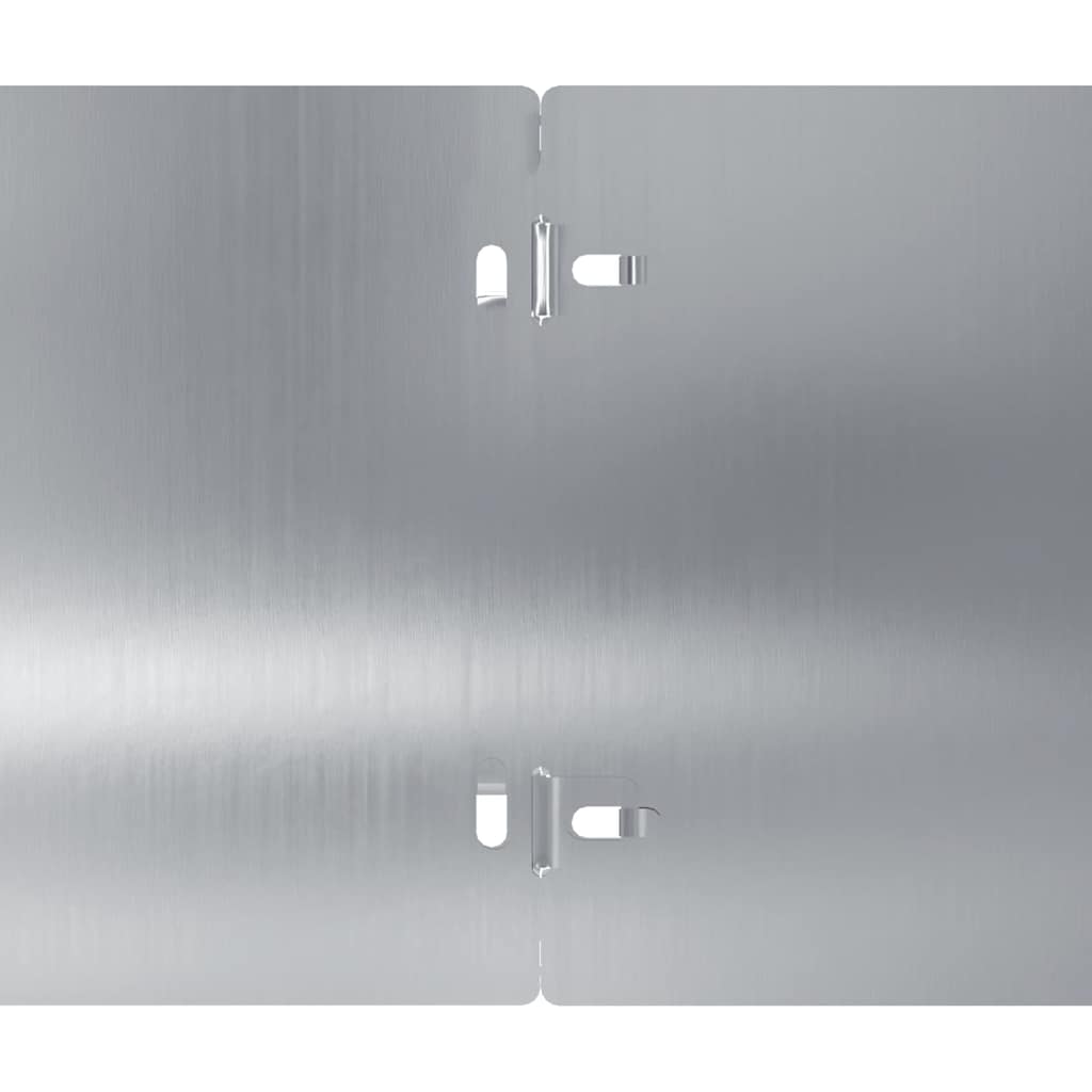 Plenkanter 10 stk 15x103 cm galvanisert stål