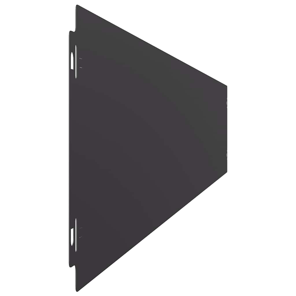 Plenkanter 50 stk svart 15x103 cm kaldvalset stål