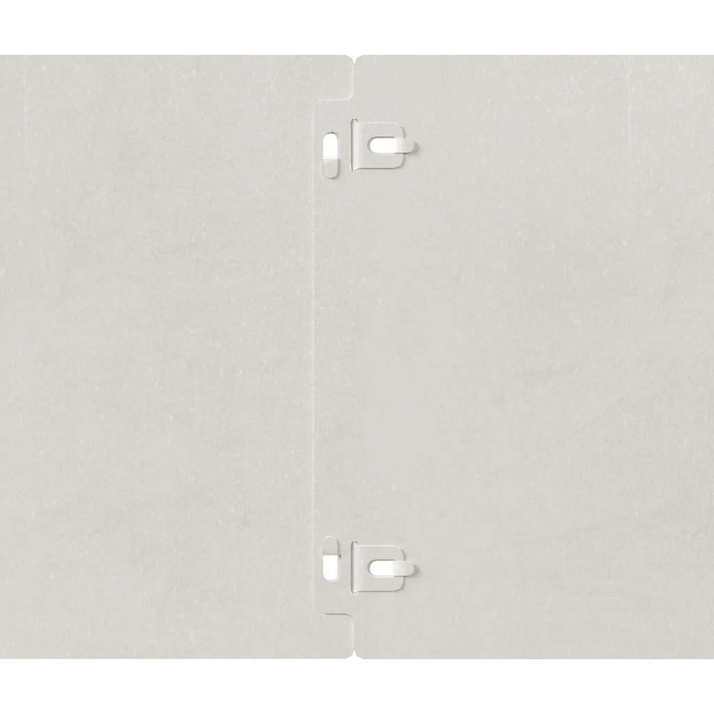Plenkanter 10 stk 20x103 cm rustfritt stål