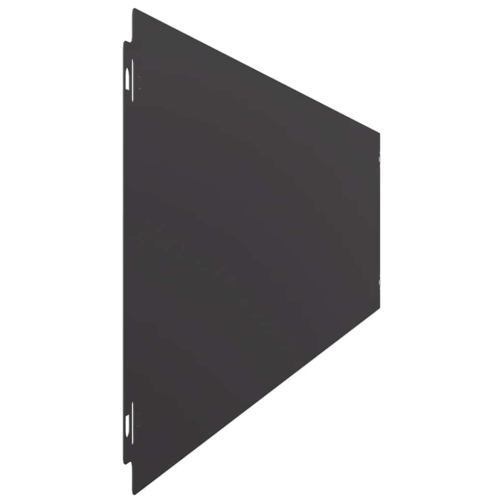 Plenkanter 30 stk svart 20x103 cm kaldvalset stål