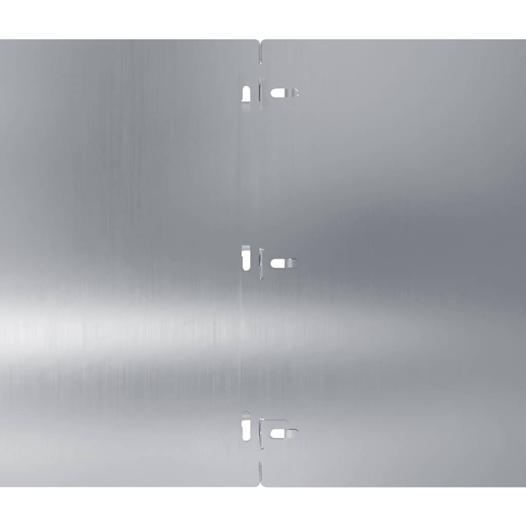 Plenkanter 10 stk 25x103 cm galvanisert stål