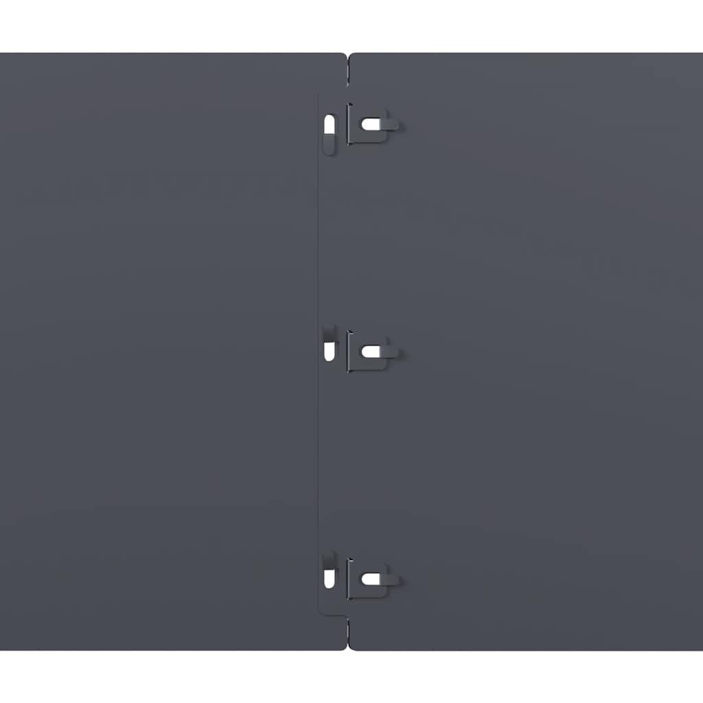 Plenkanter 20 stk antrasitt 25x103 cm kaldvalset stål