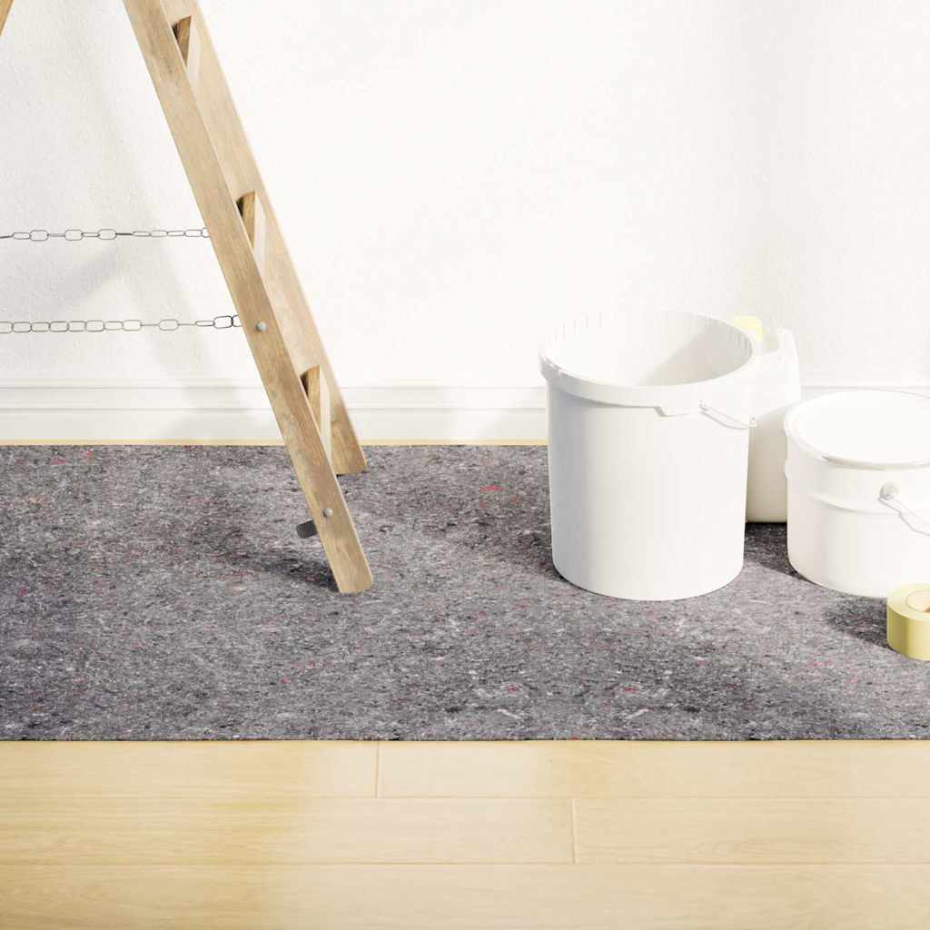 sklisikker malerfleeces 2 stk 5 m 180 g/m² grå