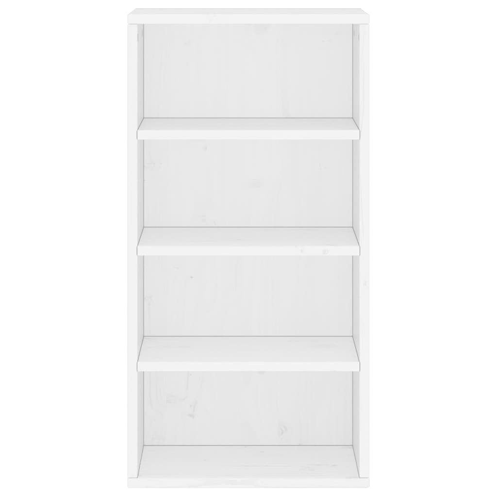 Sideskap ODDA hvit 40x24x79 cm heltre furu