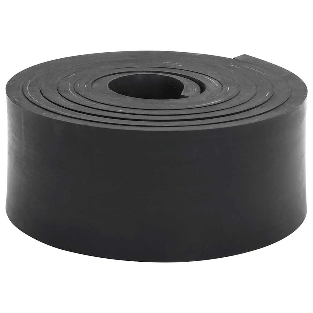 Gummikant for snøplog svart 300x8x1 cm