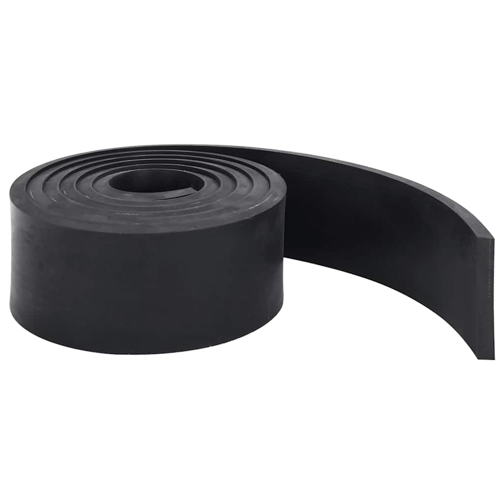 Gummikant for snøplog svart 300x8x1 cm