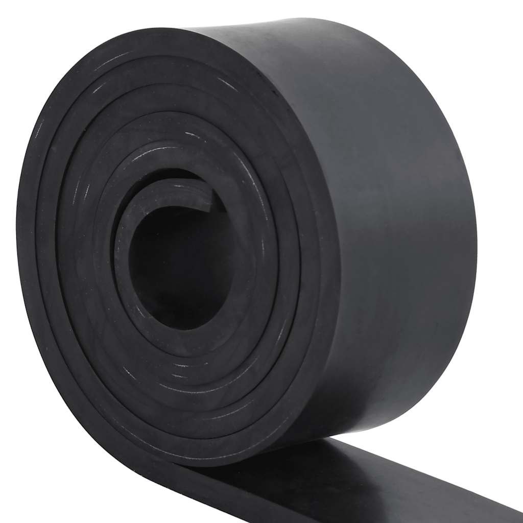 Gummikant for snøplog svart 300x8x1 cm