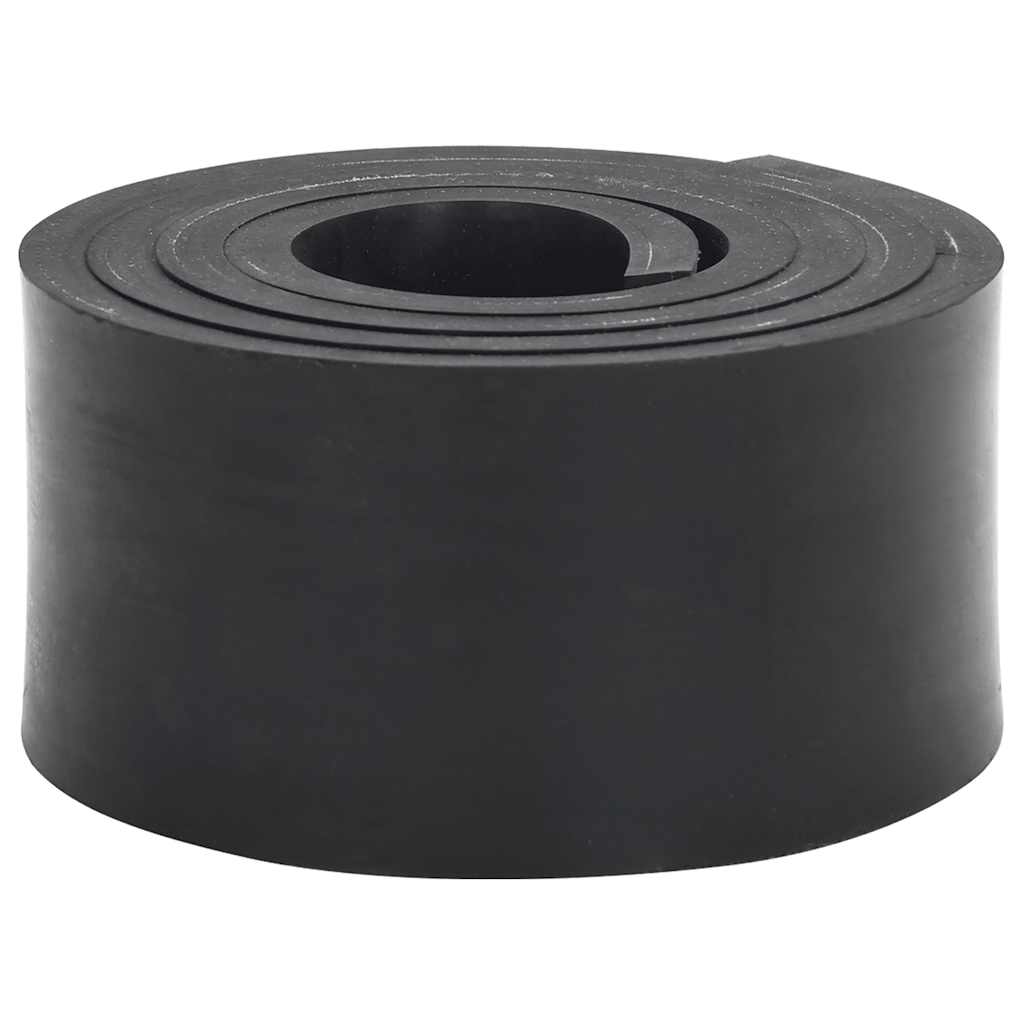 Gummikant for snøplog svart 150x10x1 cm