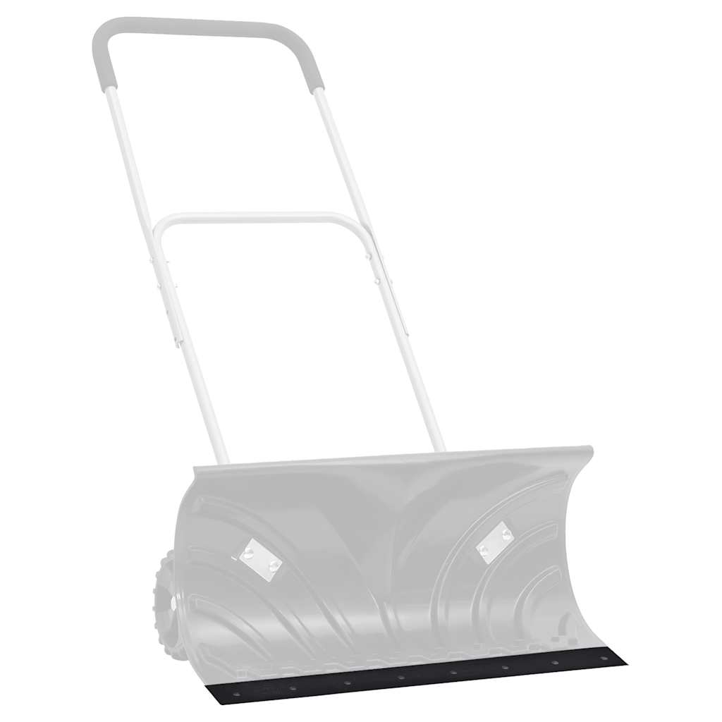 Gummikant for snøplog svart 200x15x1 cm