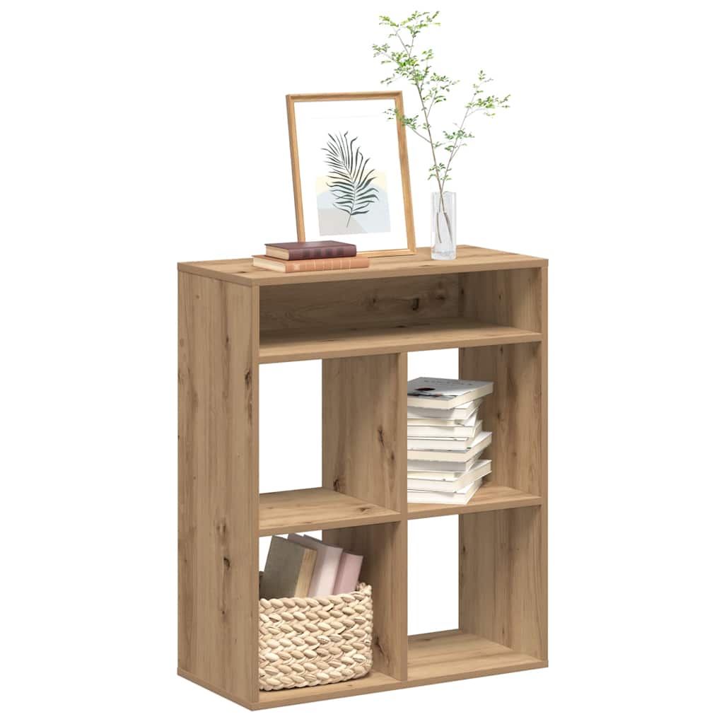 Bokhylle artisan eik 66x31x80 cm konstruert tre