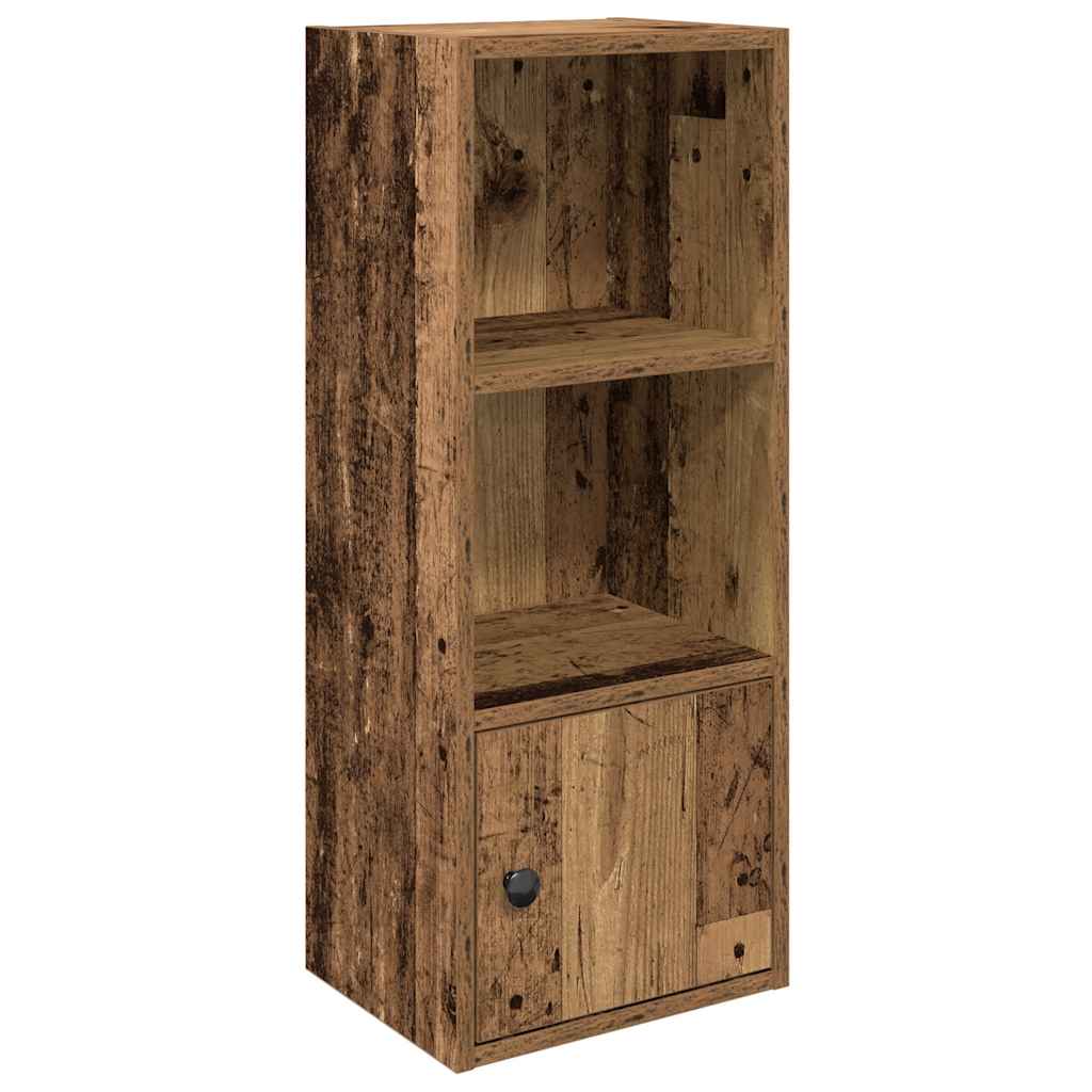 Bokhylle gammelt tre 31x24x77 cm konstruert tre vidaXL