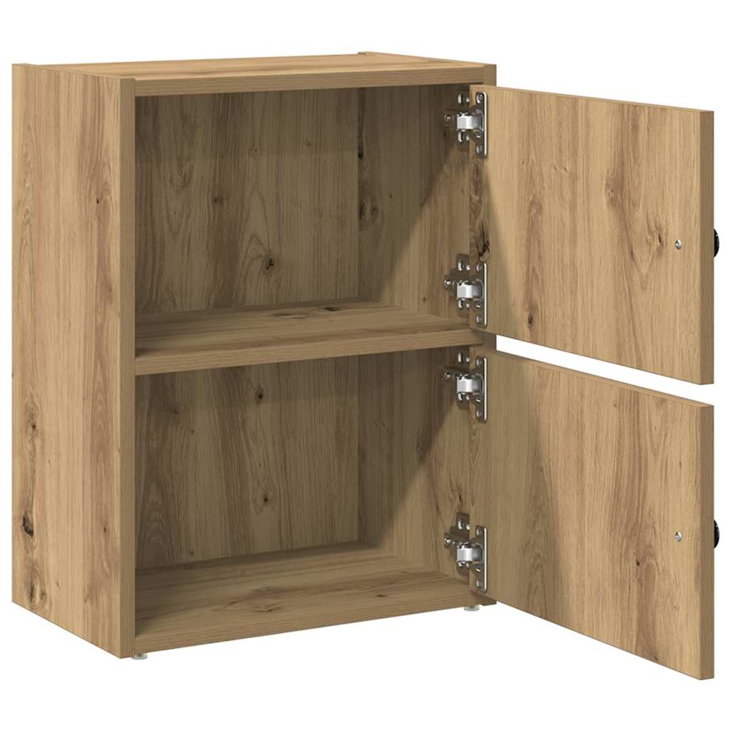 Bokhylle artisan eik 40x24x52 cm konstruert tre