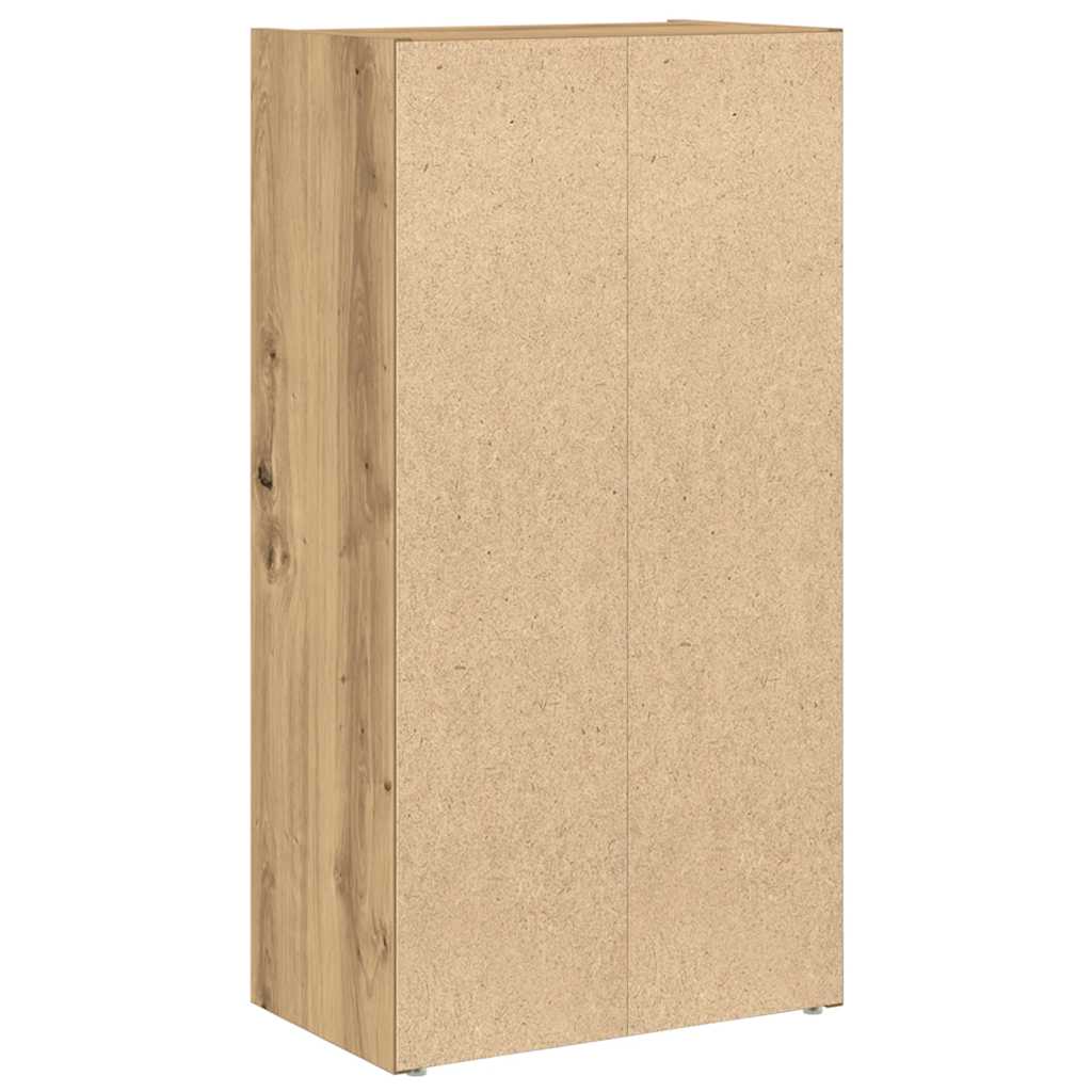 Bokhylle artisan eik 40x24x77 cm konstruert tre