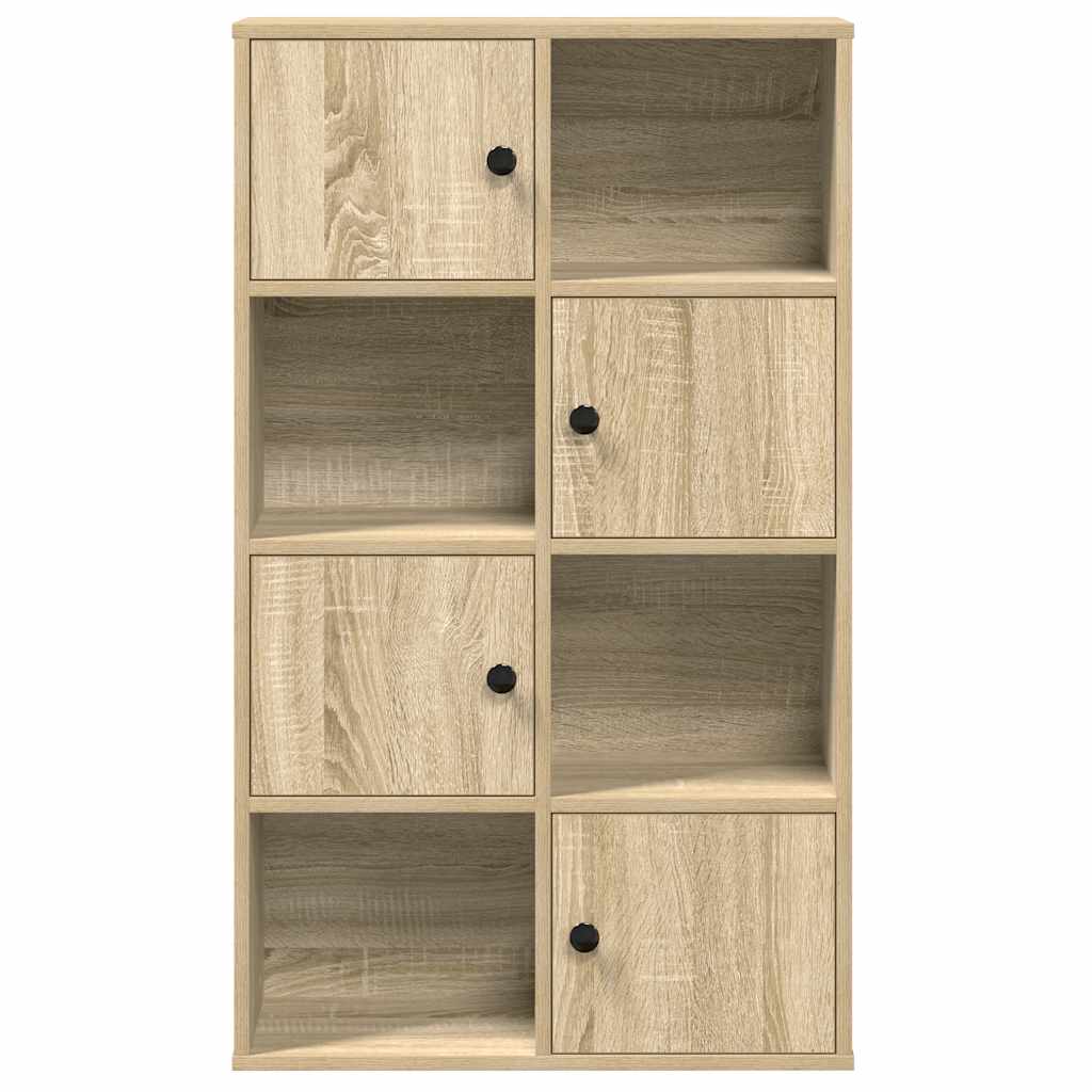 Bokhylle sonoma eik 60x24x101,5 cm konstruert tre