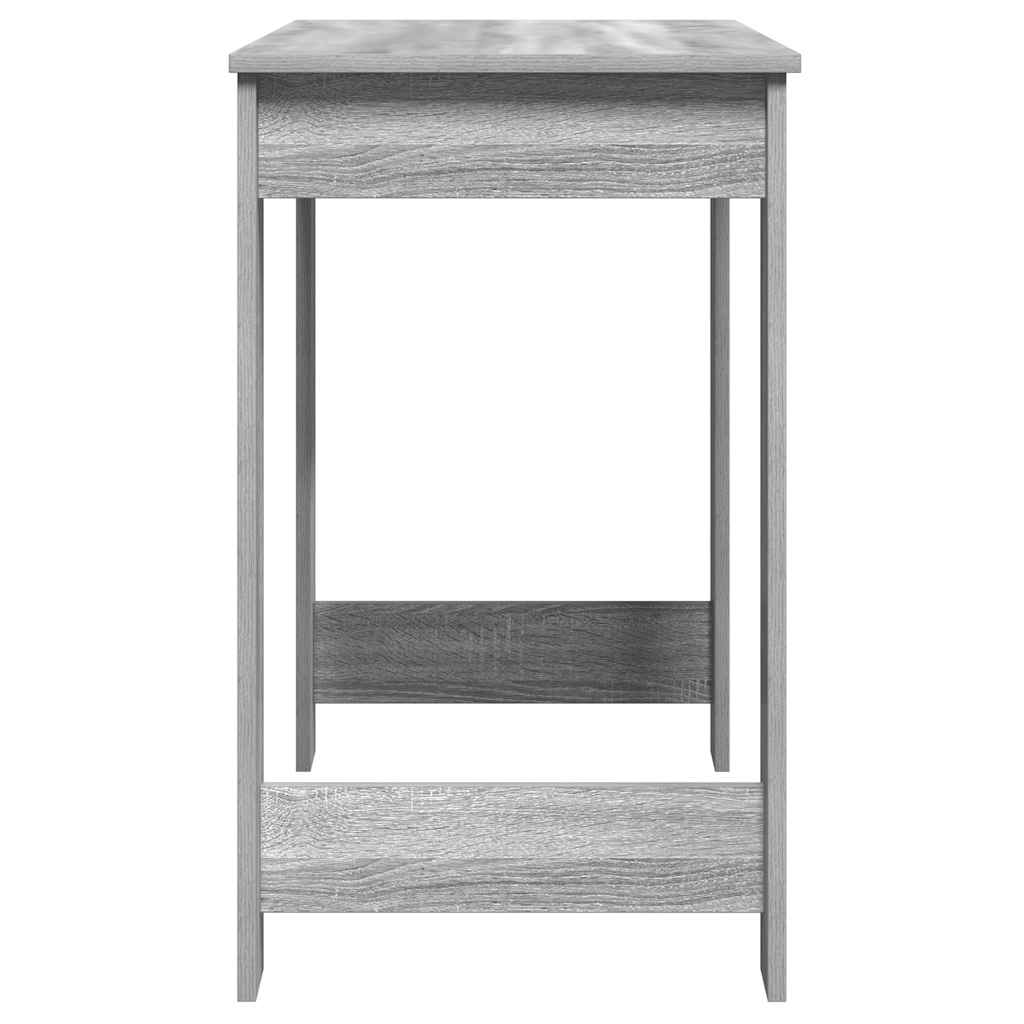 Skrivebord grå sonoma 100x45x75 cm konstruert tre