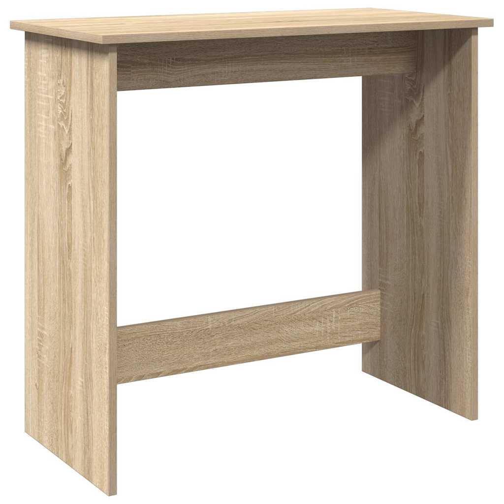 Skrivebord sonoma eik 80x40x75 cm sponplate