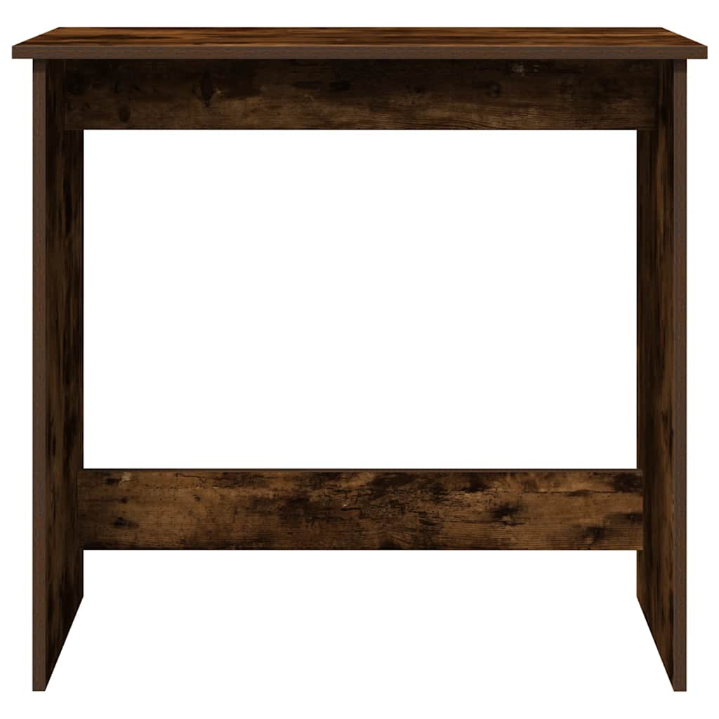 Skrivebord røkt eik 80x40x75 cm konstruert tre